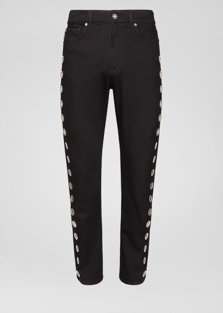 Versace Eyelet Jeans Herr - 460175DHW